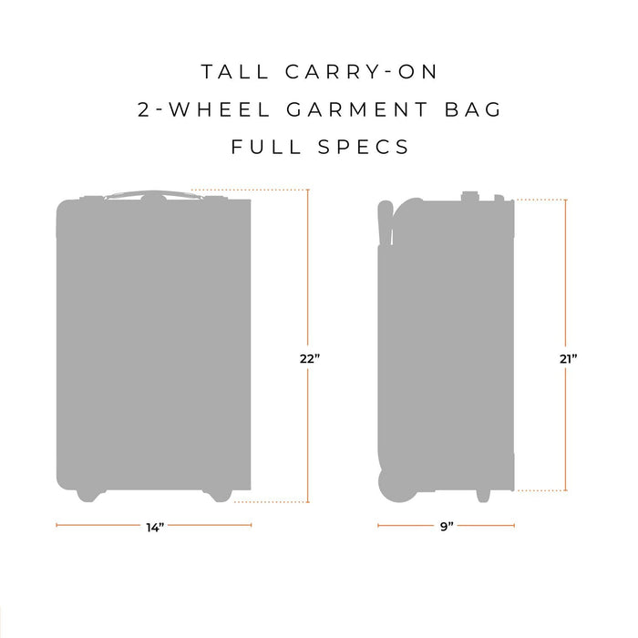 Briggs & Riley Baseline 22" Carry-On 2-Wheel Garment Bag