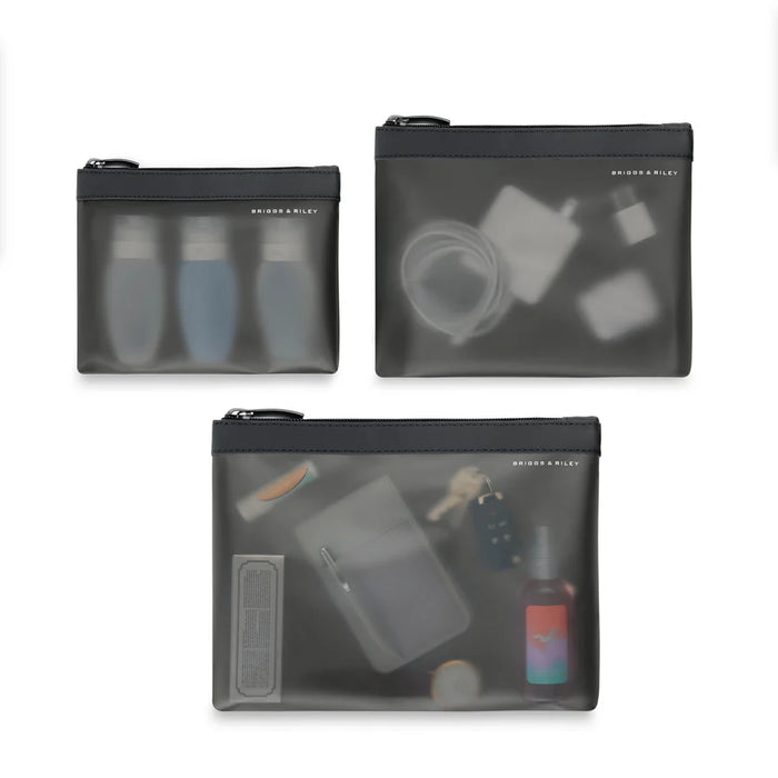 Briggs & Riley Translucent Pouch Set