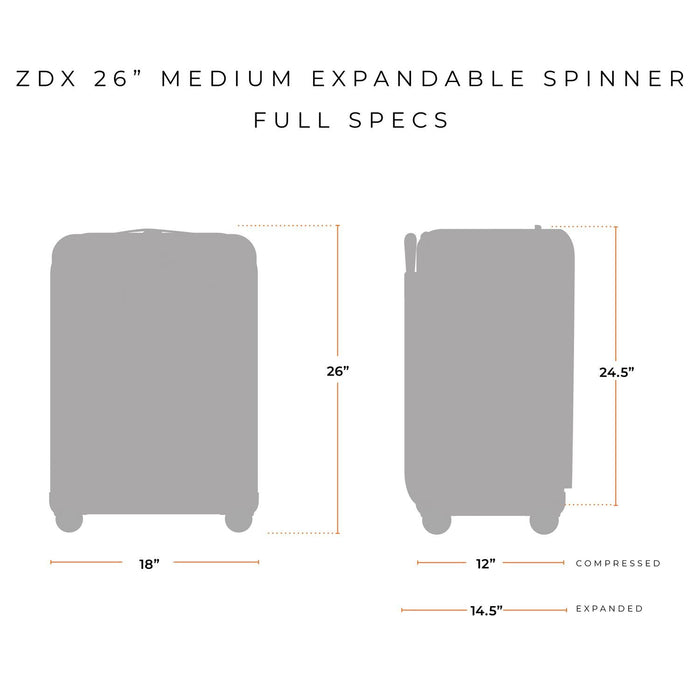 Briggs & Riley Zdx Medium Expandable Spinner