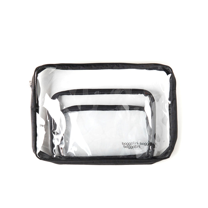 Baggallini Clear Toiletry Pouches