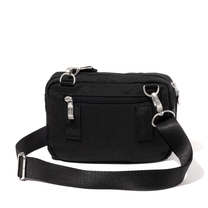 Baggallini Double Zip Convertible Crossbody