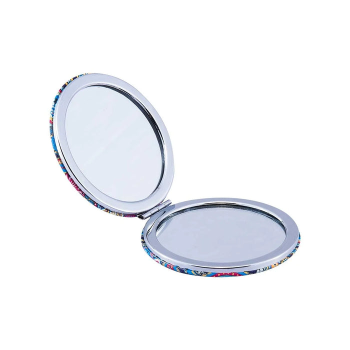 Paisley Round Makeup Mirror