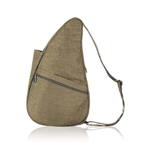 Tan AmeriBag Healthy Back Bag with convenient zipper closure