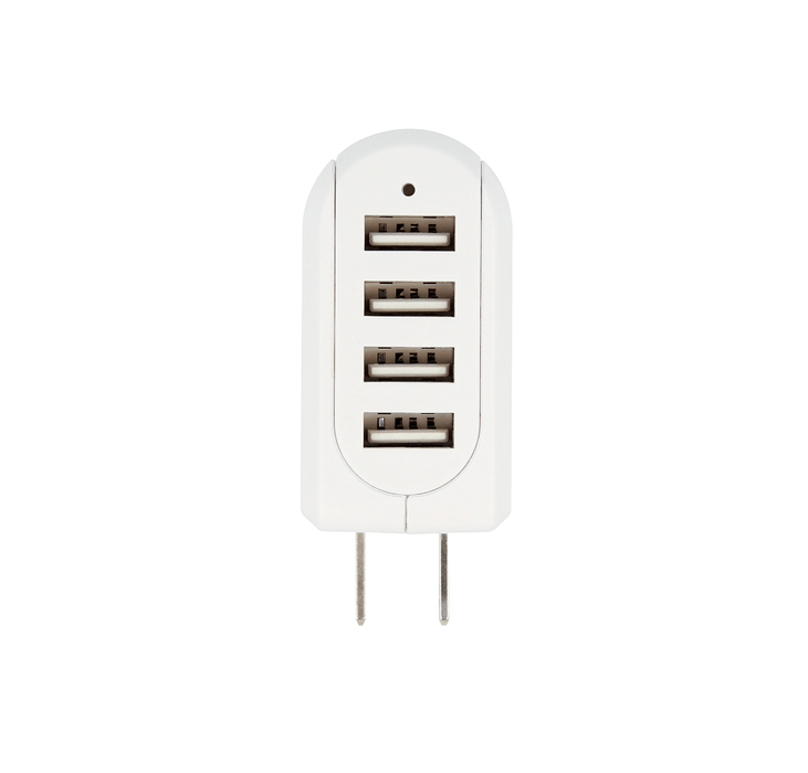 Skross 4-Port USB Charger USA