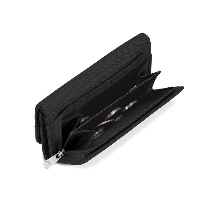 Pacsafe® RFIDsafe™ LX100 RFID blocking wallet - Jet-Setter.ca